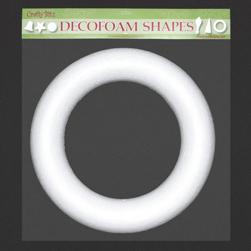 49052 Crafty Bitz 355mm Decofoam Wreath 