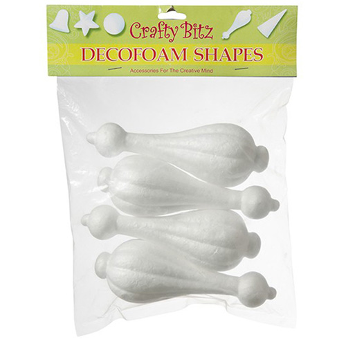 49068 Decofoam Shape Assorted Ornament