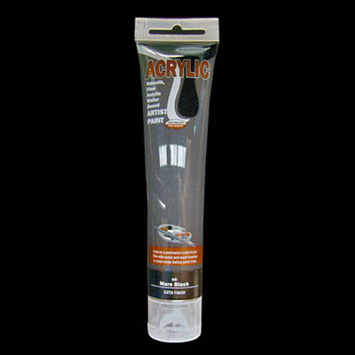 49121 Acrylic Paint 75ml Mars Black