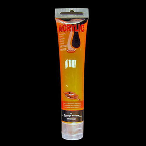 49125 Acrylic Paint 75ml Orange Yellow