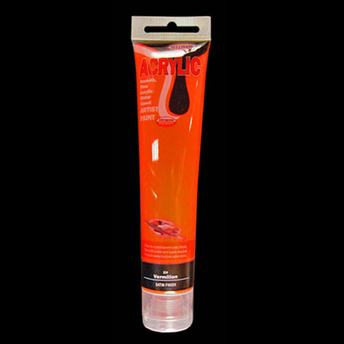 49129 Acrylic Paint 75ml Vermilion