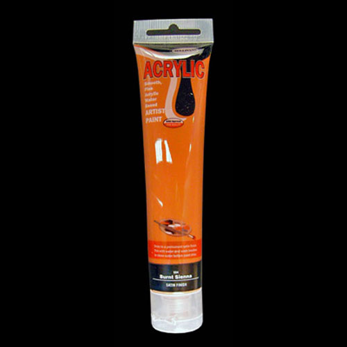 49141 Acrylic Paint 75ml Burnt Sienna