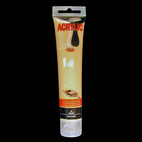 49142 Acrylic Paint 75ml Gold
