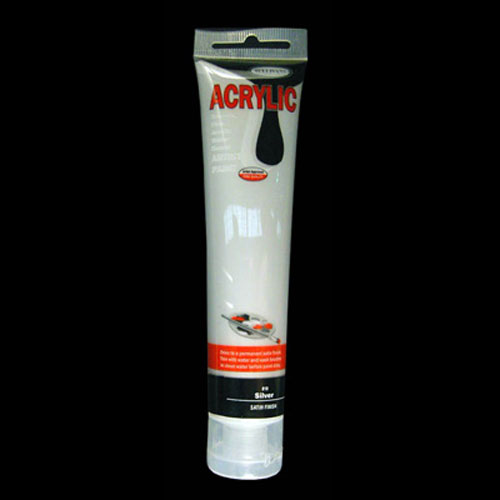 49143 Acrylic Paint 75ml Silver