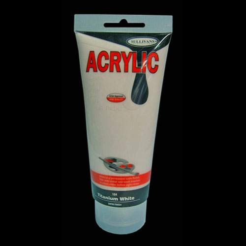 49144 Acrylic Paint 200ml Titanium White