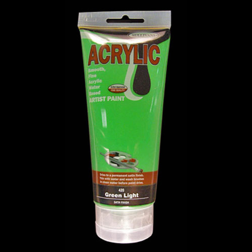 49150 Acrylic Paint 200ml Green Light