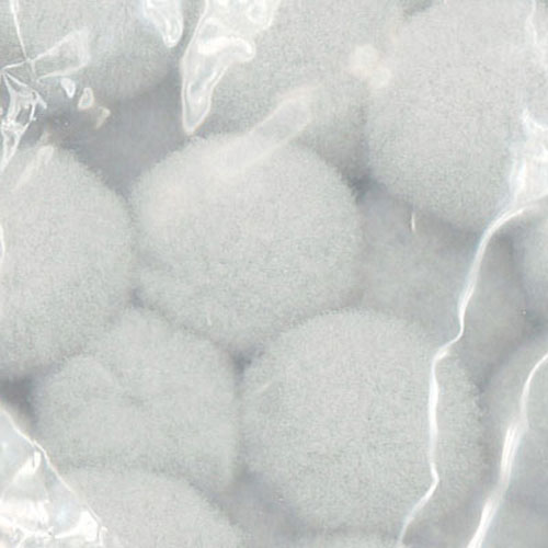 49157 Pom Poms 13mm White