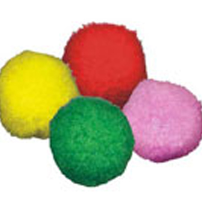 49218 Pom Poms Assorted Neon Value Pack