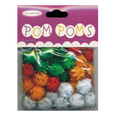 49236 Pom Poms 13mm Multi Colour