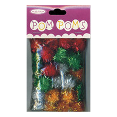 49237 Pom Poms 20mm Multi Colour