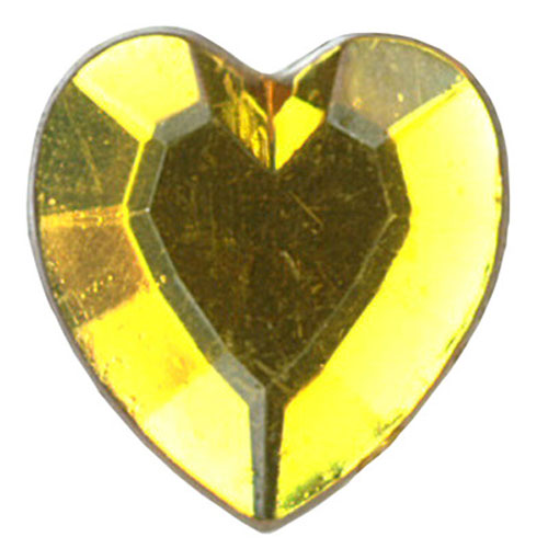 49514 Gems Heart H/s Gold