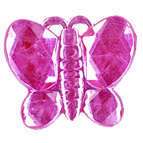 49568 Gems Butterfly Hot Pink