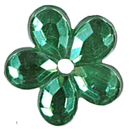 49585 Gems Flower Emerald