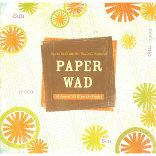 49722 Scrapbook Paper Wad Assorted