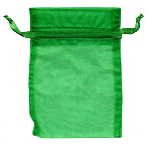49956 Organza Bag 11x7.5cm Ivy