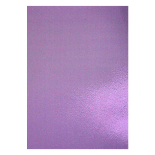 49991 Sullivans A4 Mirror Foil Card - Purple