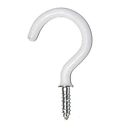 500060 Cup Hook 35mm Hook White