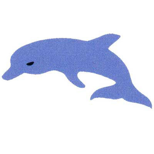50042 Ezcut Standard Paper Die Dolphin