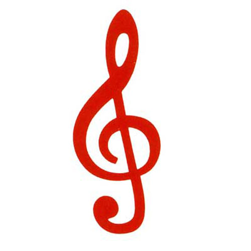 50047 Ezcut Standard Paper Die Treble Clef