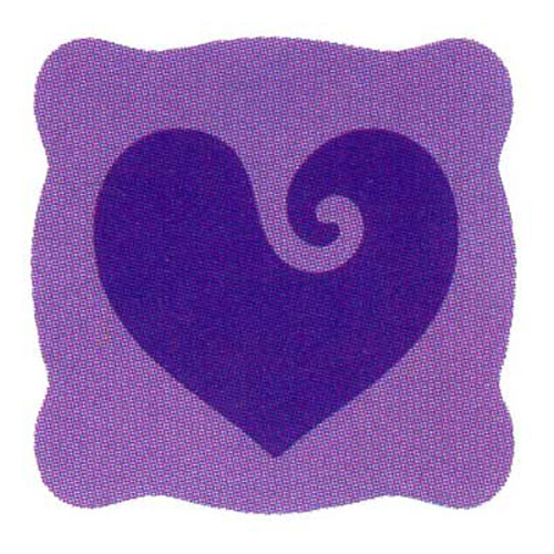 50050 Ezcut Standard Paper Die Heart Curved