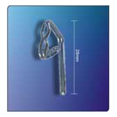 500664 Gathering Hook Metal 28mm Zinc