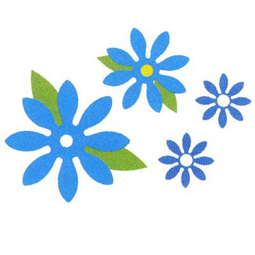 50114 Ezcut Standard Paper Die Flowers