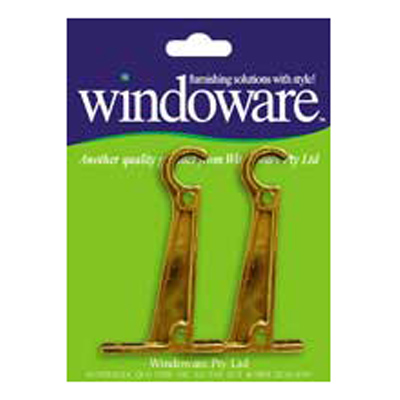 501287 Bracket 100mm Gold