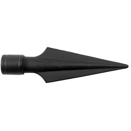 501784 Finial Arrow 19mm Black H/s