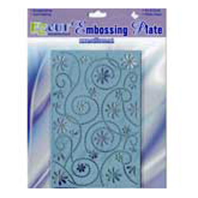 50223 Ezcut Embossing Plate Flower