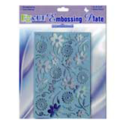 50226 Ezcut Embossing Plate Flower