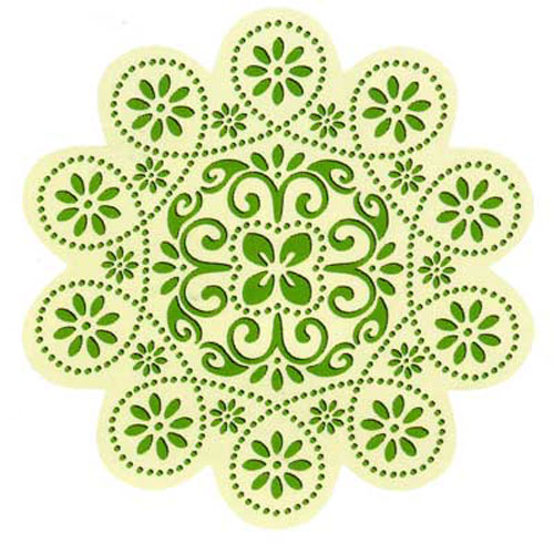 50238 Ezcut Embossing Plate Swirl