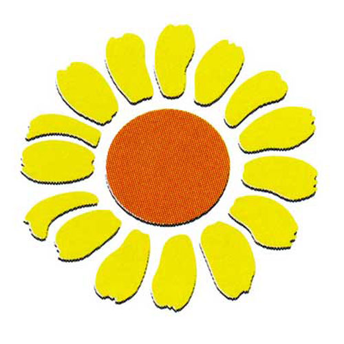 50253 Ezcut Double Embossing Plate Flower