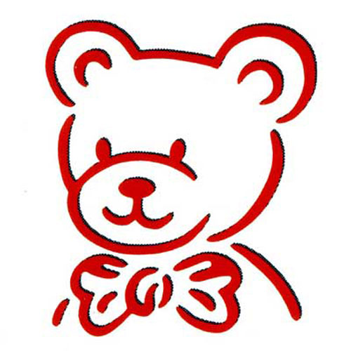 50256 Ezcut Double Embossing Plate Teddy