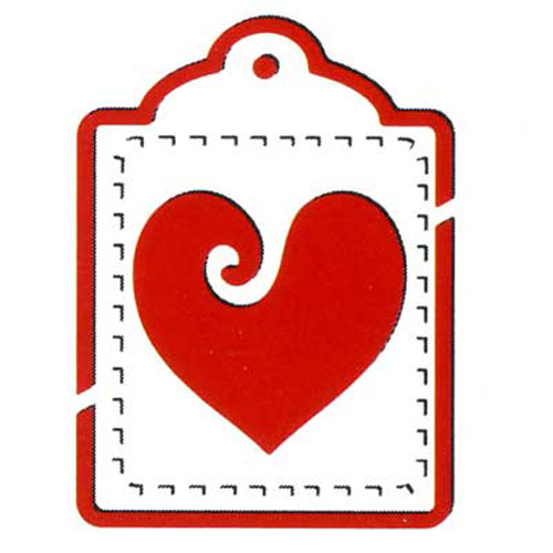 50260 Ezcut Double Embossing Plate Tags