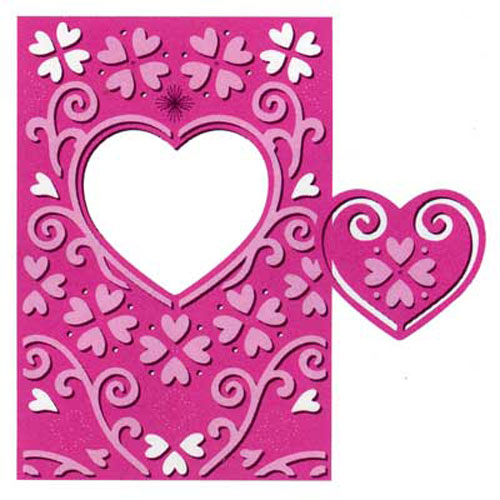50292 Ezcut Embroidery Emboss & Die Cut Card