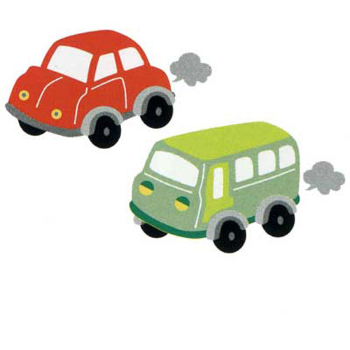 50307 Ezcut Thick Paper Die Car & Bus