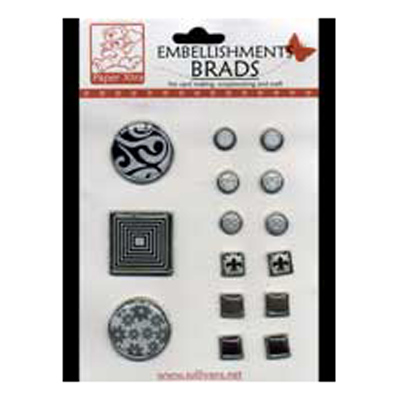 50397 Brad Epoxy Black White