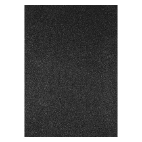50421 Sullivans A4 Glitter Card - Black
