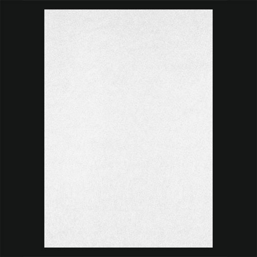 50422 Sullivans A4 Glitter Card - White