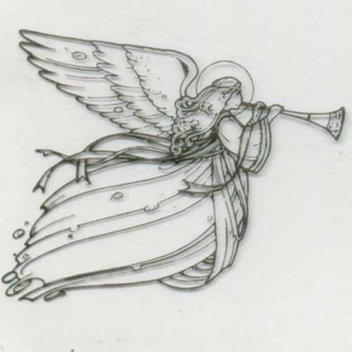 50768 Clear Stamps Xmas Angel
