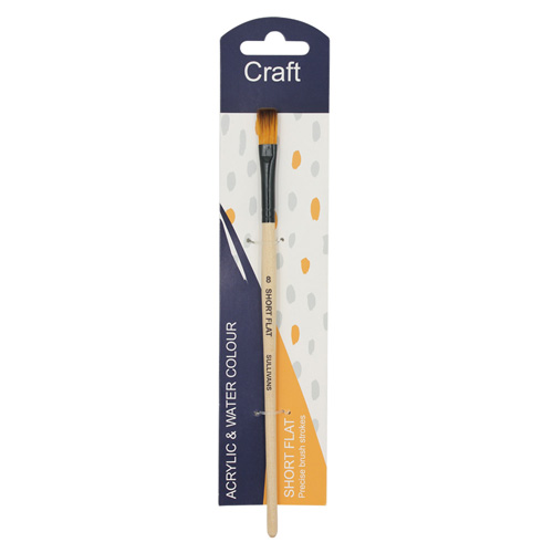 50830 Sullivans Paint Brush Short Flat Size 8