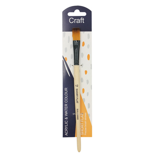 50832 Sullivans Paint Brush Short Flat Size 12