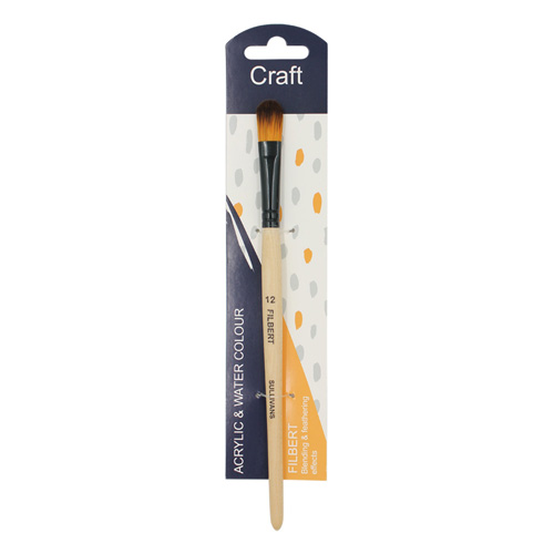 50843 Sullivans Paint Brush Filbert Size 12