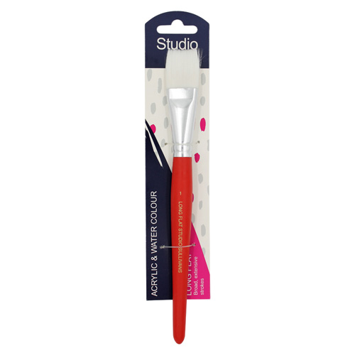 50857 Sullivans Paint Brush Long Flat Studio Size 1