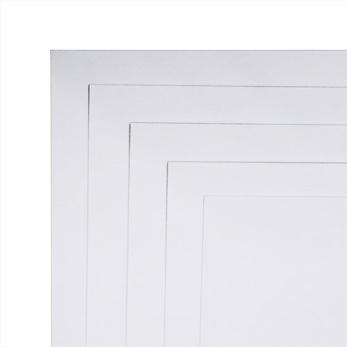 50867 Sullivans Cardboard 50cmx65cm Sheet - White