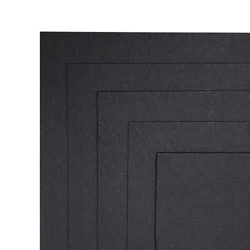 50868 Sullivans Cardboard 50cmx65cm Sheet - Black