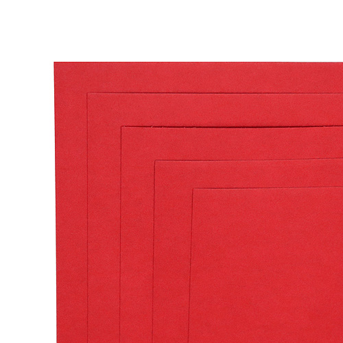 50870 Sullivans Cardboard 50cmx65cm Sheet - Red