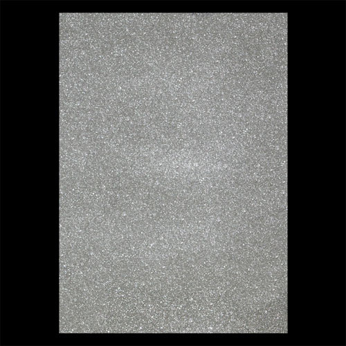 50883 Sullivans A3 Glitter Foam Sheet - 1.5mm Thick - Silver