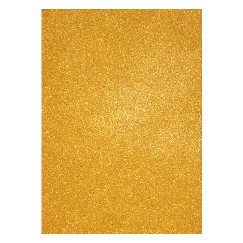 50884 Sullivans A3 Glitter Foam Sheet - 1.5mm Thick - Gold