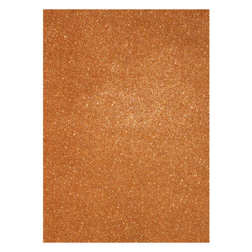 50885 Sullivans A3 Glitter Foam Sheet - 1.5mm Thick - Orange